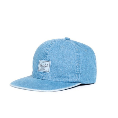 Czapka Strapback Herschel Albert faded denim (1020-0150)
