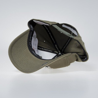 Cap Mitchell & Ness snapback New York Knicks olive Flexfit 110