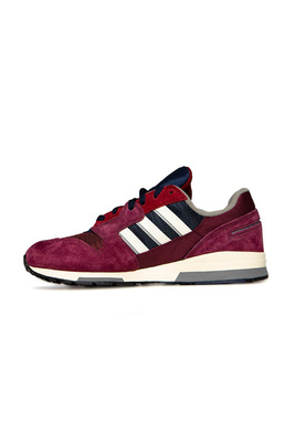 Sneakers Adidas Originals ZX 420 Shoes maroon/off white/collegiate navy