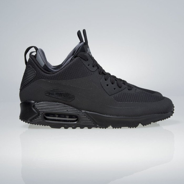 Sneakers buty zimowe Nike Air Max 90 Mid Winter black 806808-002