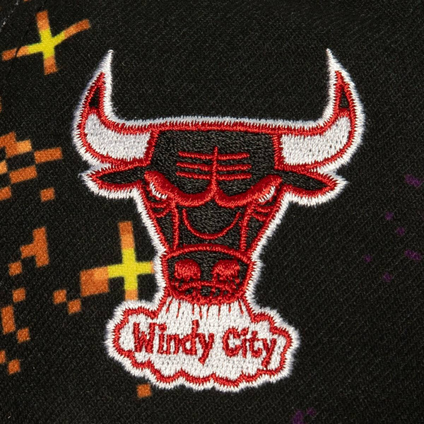 Czapka Mitchell & Ness snapback Chicago Bulls NBA Game Verse Pro Snapback black