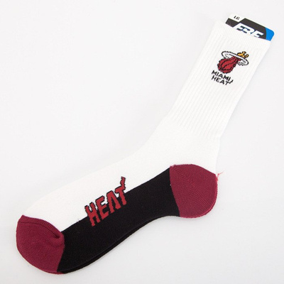 FBF skarpety NBA Miami Heat A506 White