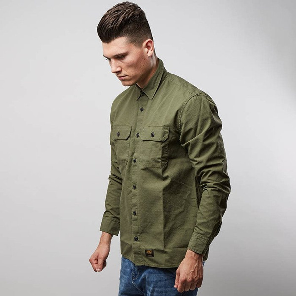 Koszula Carhartt WIP L/S Mision Shirt rover green rinsed