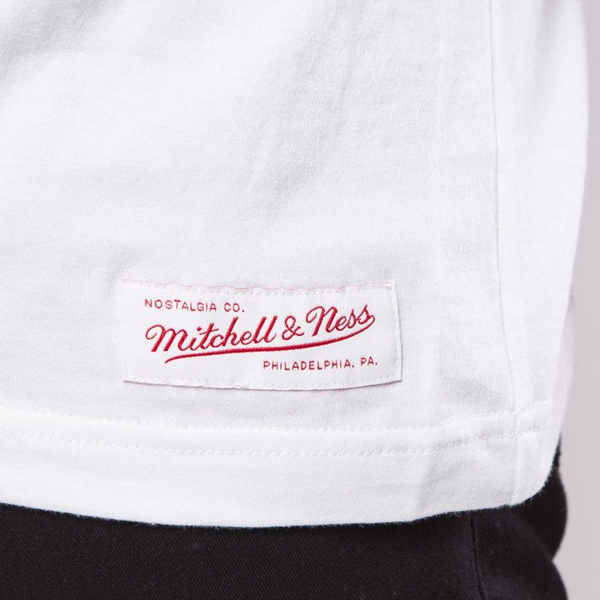 Koszulka Mitchell & Ness Washington Wizards T-shirt white Circle Patch