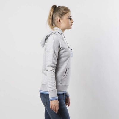 Bluza damska Kappa Chloe Hoody grey melange 303903-18M
