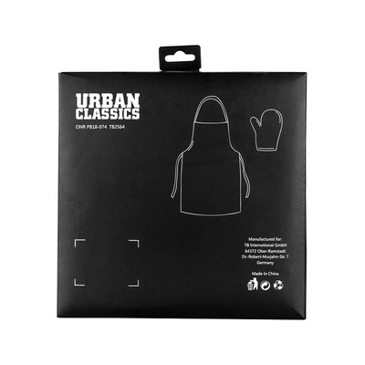 Urban Classics Barbecue Set black / white