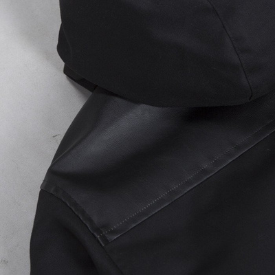 Backyard Cartel kurtka zimowa Parka long fit black