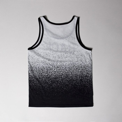 Backyard Cartel Tank Top Fade white / black