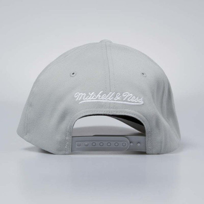 Czapka Mitchell & Ness snapback Own Brand silver cloud Pinscript High Crown110
