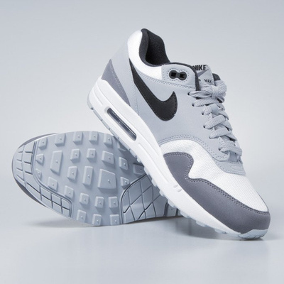 Buty Nike Air Max 1 white / black - wolf grey - gunsmoke AH8145-101