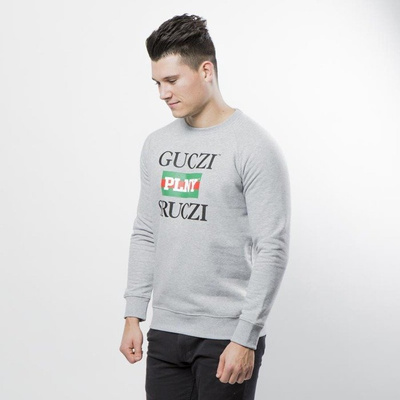 Bluza PLNY Sweatshirt Guczi Sruczi Crewneck grey