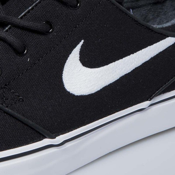 Sneakers buty Nike Zoom Stefan Janoski CNVS black / white - gum light brown 615957-028