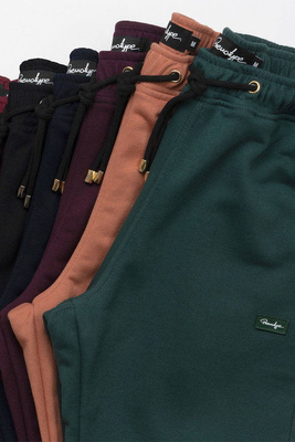 Spodnie dresowe Phenotype Jacquard Box Logo Terry Sweatpants brzoskwiniowe