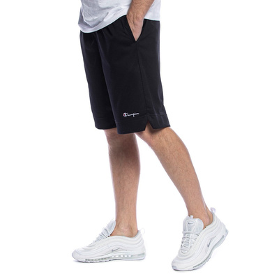Spodenki Champion Reverse Weave Mesh Basketball Logo Shorts czarne