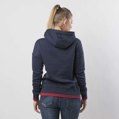 Bluza damska Kappa Chloe Hoody navy 303903-821