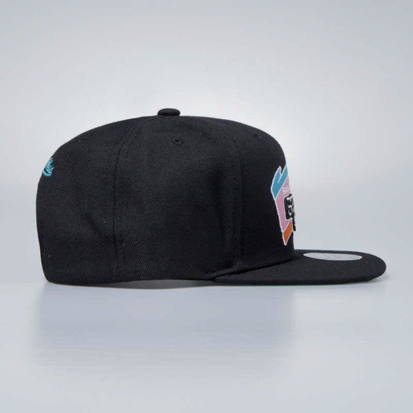 Czapka Mitchell & Ness snapback San Antonio Spurs black Wool Solid