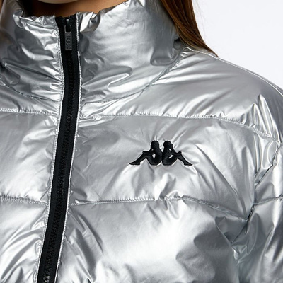 Kurtka damska Kappa La Boltan Jacket silver-black-white