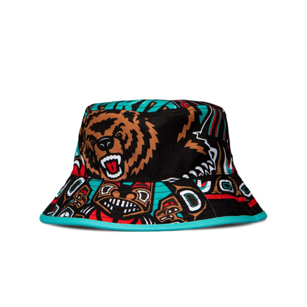 Kapelusz Mitchell & Ness Vancouver Grizzlies Neo Cycle Reversible Bucket HWC miętowy