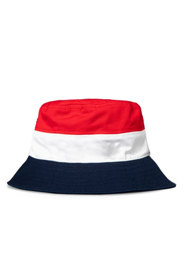 Fila Block Bucket Hat black iris-true red-bright white