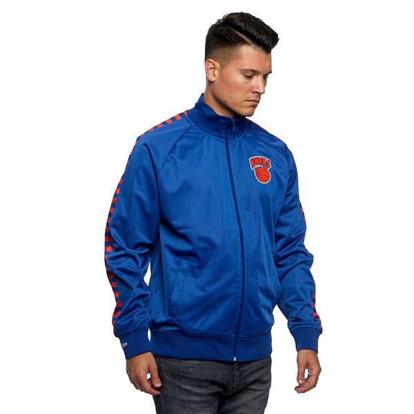 Bluza Mitchell & Ness New York Knicks NBA Track Jacket royal