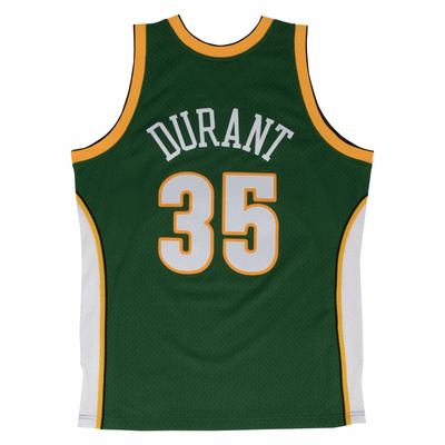 Mitchell & Ness Seattle Supersonics #35 Kevin Durant Swingman Jersey green