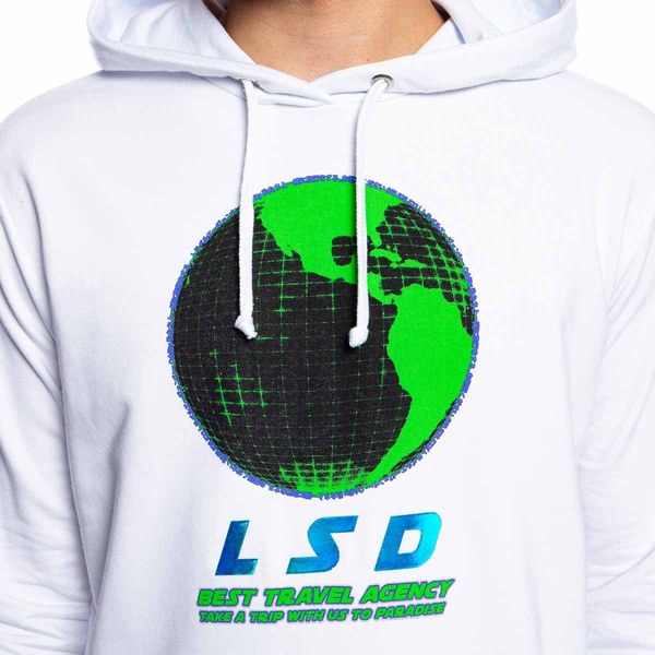 Bluza Oddity Best Travel Agency biała