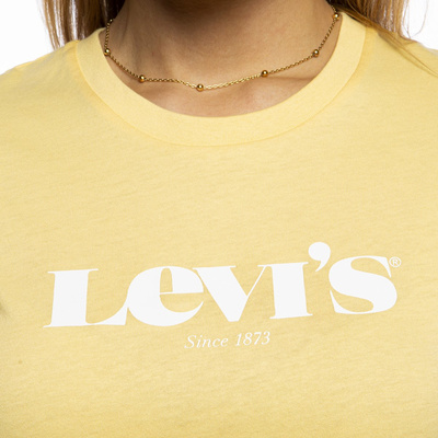 WMNS T-shirt Levi's The Perfect Tee New Logo yellow