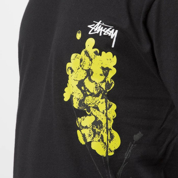 Stussy koszulka Dead Flowers Tee black