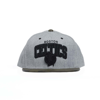 Czapka Mitchell & Ness Boston Celtics Snapback Cap grey/camo Lux Camo Snapback