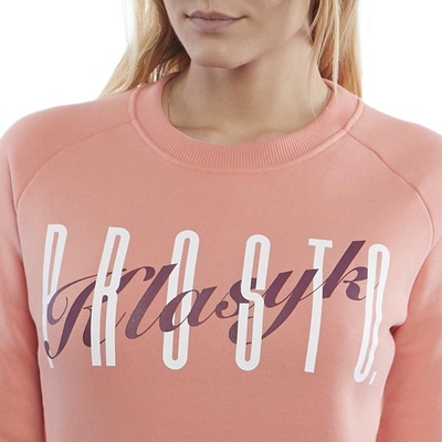 Prosto Klasyk women Crewneck Dance light pink