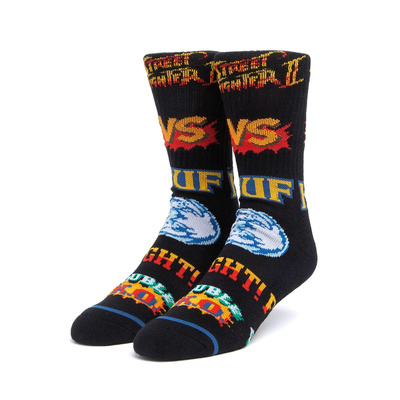 HUF x Street Fighter Graphic Socks black