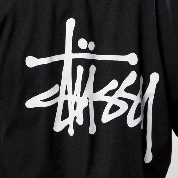 Stussy koszulka Basic Stussy Tee FW18 black