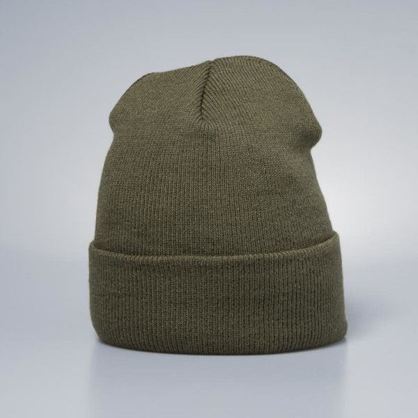 Czapka zimowa Stussy Stock FA17 Cuff Beanie olive