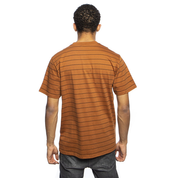 Koszulka Carhartt WIP S/S Denton T-shirt brązowa