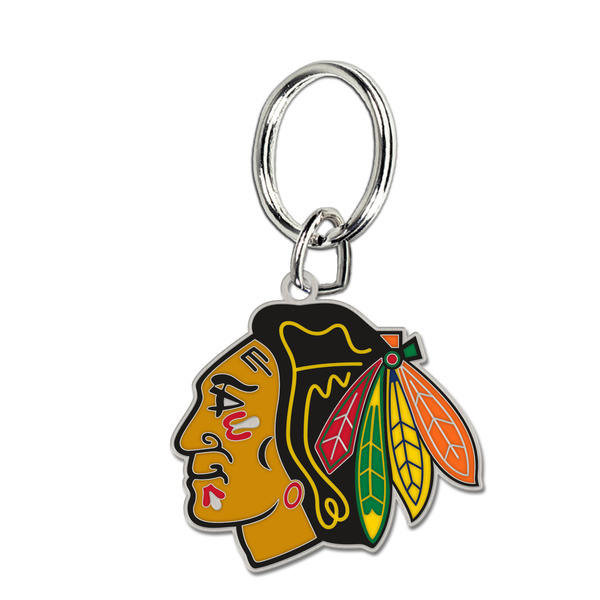 WinCraft NHL Cloisonne Key Ring Chicago Blackhawks