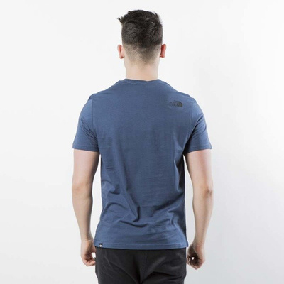 Koszulka The North Face M S/S Fine Tee blue wing teal T0CEQ5N4L