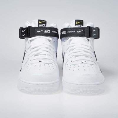 Sneakers Nike Air Force 1 1 Mid '07 LV8 white / black-tour yellow (804609-103)