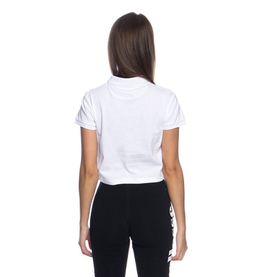 Koszulka damska Annamaria Crop Polo biała