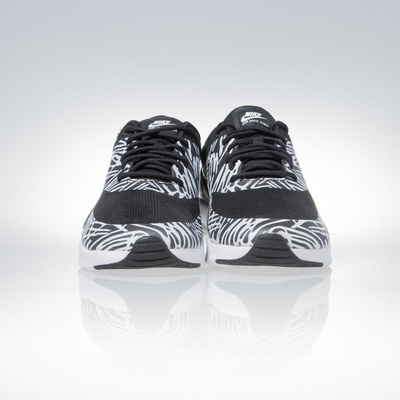 Sneakers buty Nike WMNS Air Max Thea Print black / white / metalic silver (599408-010)
