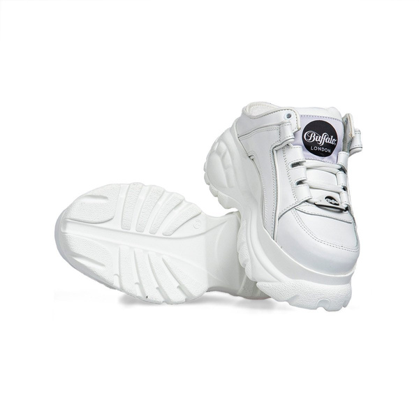 Buty Buffalo London Classic Half Shoe Nappa Leather białe (BN15350061)