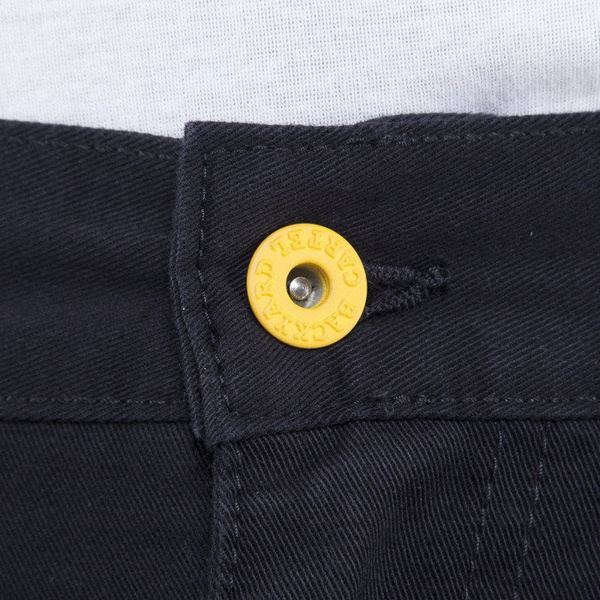 Backyard Cartel spodnie Chinos Back anti fit black