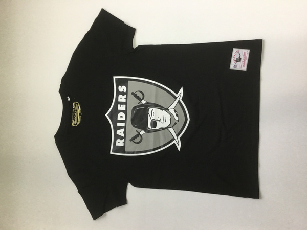 Koszulka Mitchell & Ness Oakland Raiders Team Logo Tee czarna