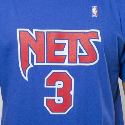 Koszulka Mitchell & Ness New Jersey Nets T-shirt royal Name & Number Traditional