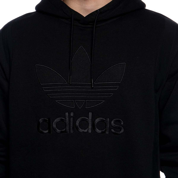 Bluza Adidas Originals Warm-Up Hoodie black/gold metallic