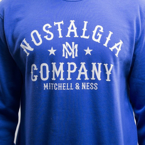 Mitchell & Ness bluza Own Brand crewneck royal Nostalgia