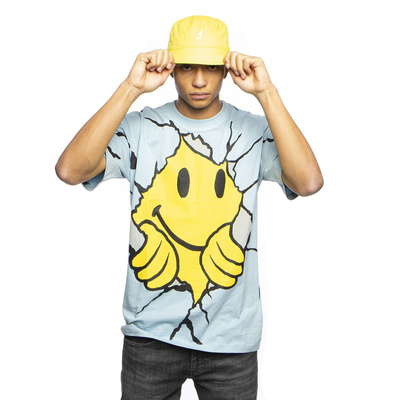 T-shirt Chinatown Market Smiley Dry Wall Breaker Tee blue