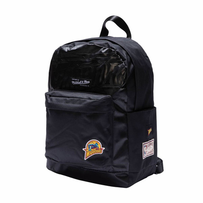 Plecak Mitchell & Ness NBA Backpack Golden State Warriors czarny