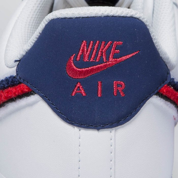 Sneakers buty Nike Air Force 1 '07 LV8 white/university red-blue void (823511-106)