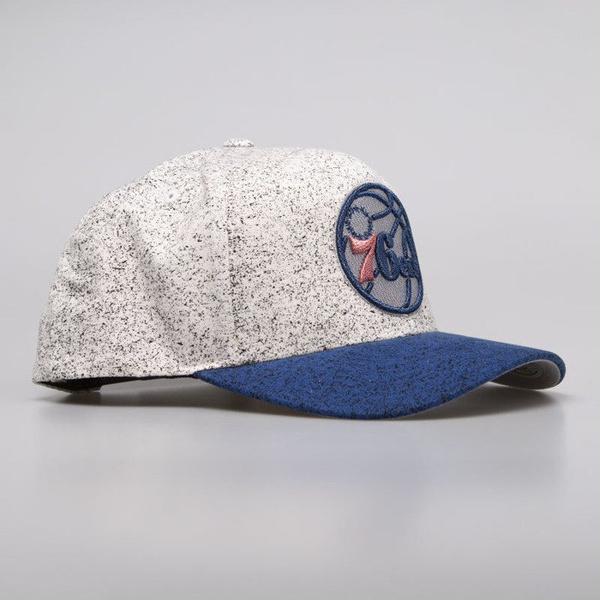 Czapka Mitchell & Ness snapback Philadelphia 76ers white / blue No Rest Snapback