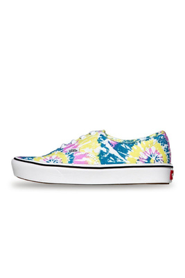 Sneakers Vans Comfycush Authentic tie dye orchid/true white (VN0A3WM749L1)